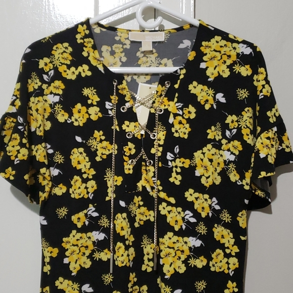 New Michael Kors floral casual dress - Picture 5 of 9